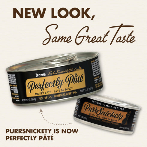 Fromm PurrSnickety Wet Cat Food - Turkey Pâté - 5.5oz Can